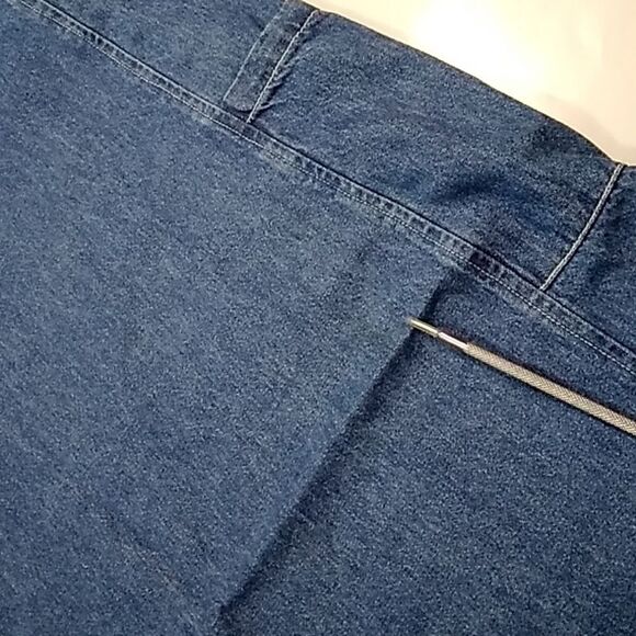 VTG MATCH MADE IN U.S.A WOMEN DENIM DRESS SIZE M - Picture 13 of 16